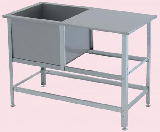 Ванна односекционная с раб.поверхностью ВМС-1