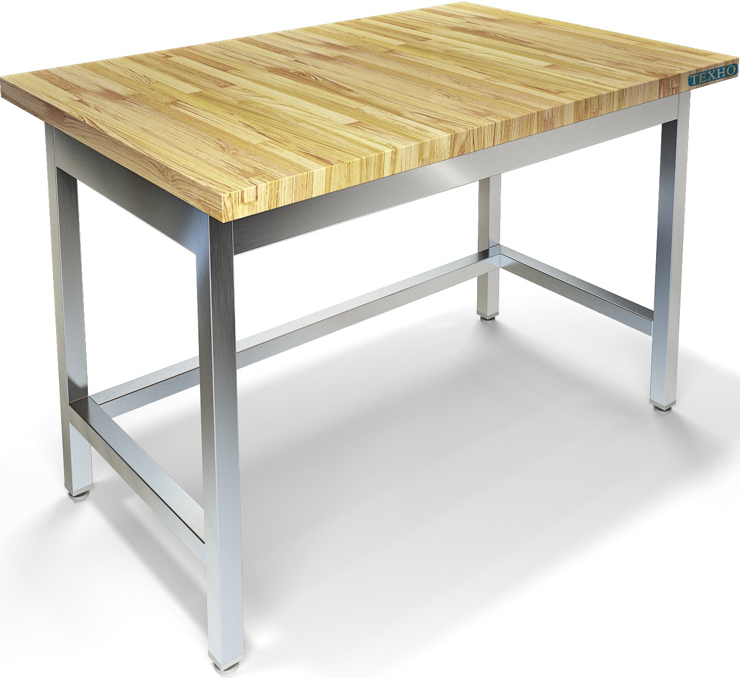 Кондитерский стол со столешницей из бука СП-322/1208 без полки (Техно ТТ)