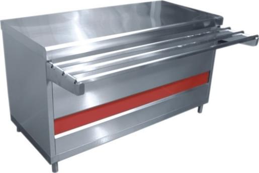 Прилавок для горячих напитков ПГН-70КМ-03 нейтральный стол