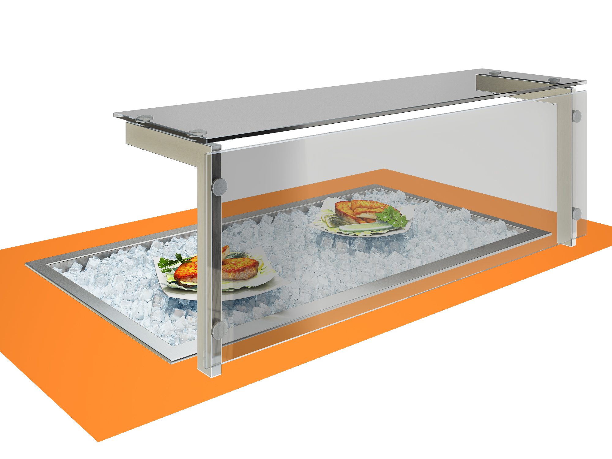 Встраиваемая ванна для льда ВЛ-1025БТ (Техно ТТ)