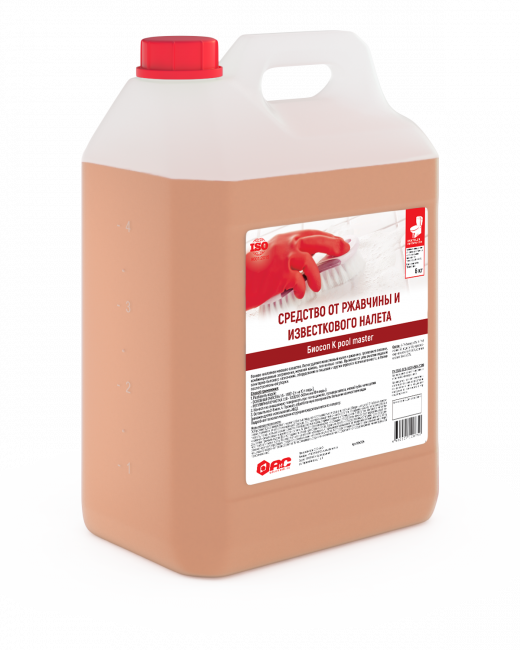 Средство от ржавчины и известкового налета Биосоп K Рool Мaster (6 кг)