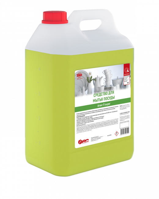 Средство для мытья посуды Агент П super