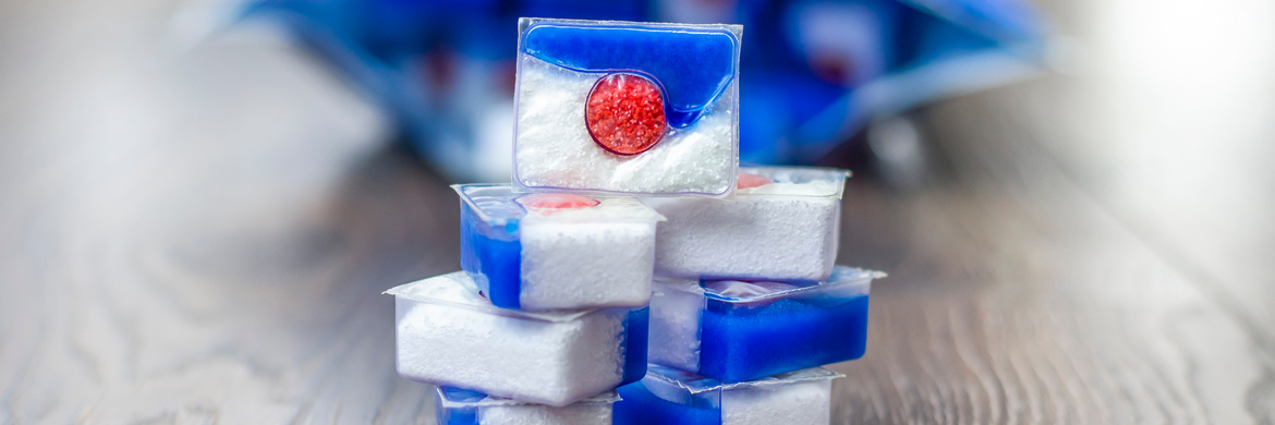 Комбинированные средства для посудомоек