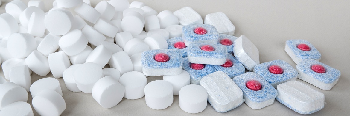 Моющие средства для посудомоечных машин