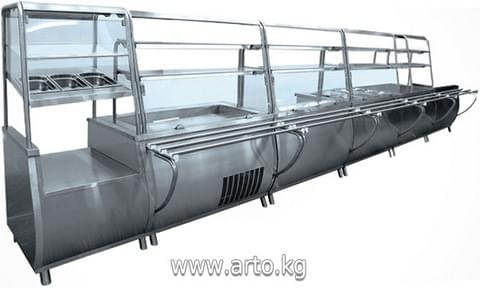 Кухонное оборудование - линии раздачи питания Кухонное оборудование - линии раздачи питания