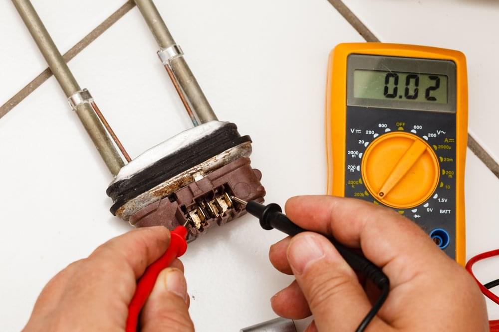 Проверка водонагревателя в промышленной стиральной машине Проверка водонагревателя в промышленной стиральной машине